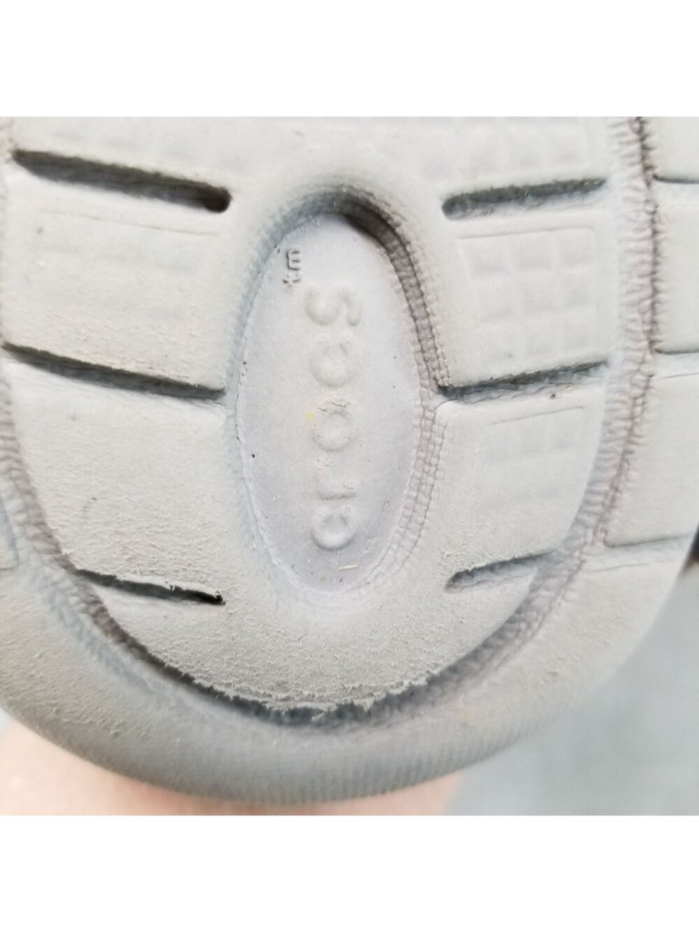 Crocs Shoes Women Size 10 Gray Strappy Ankle Strap Sandals *Read* - Picture 11 of 12
